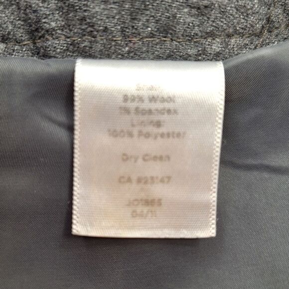 Talbots Petites Gray Wool Heritage Mid-Rise Dress Pants Sz 8P - Picture 5 of 13
